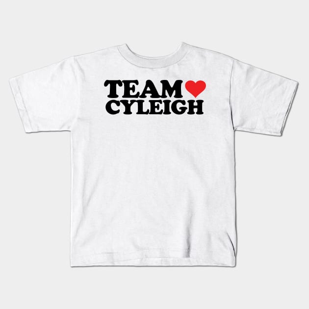 Team Cyleigh Kids T-Shirt by GZM Podcasts